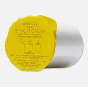 Beekman 1802 Bloom Cream Daily Moisturizer 3.38 oz Refill Pod-NEW